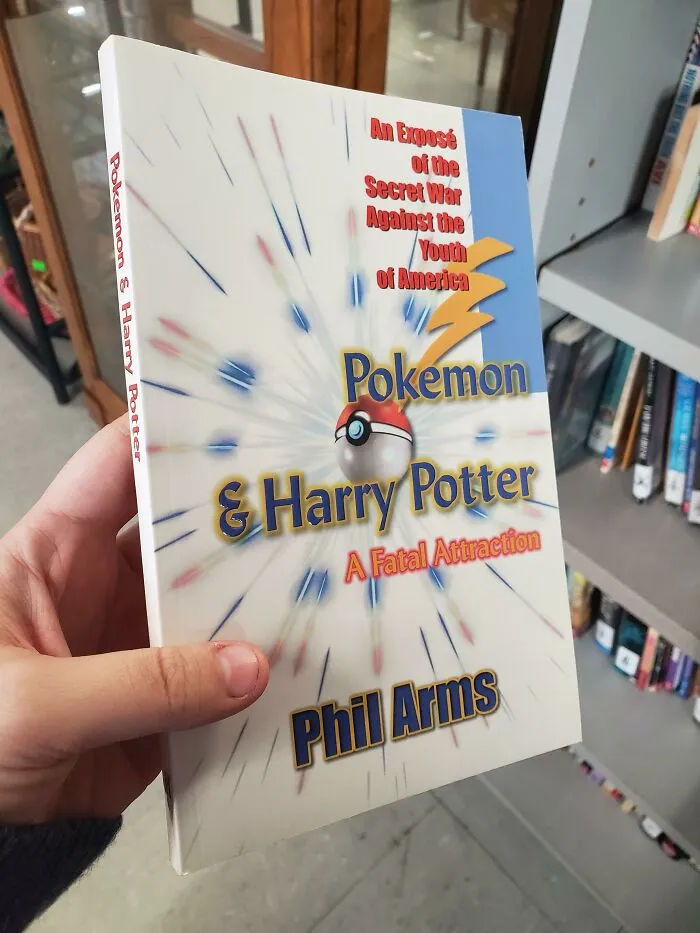 Browsing Through Books At A Thrift Store, Um...