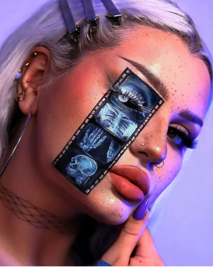 I Use Makeup To Create Art On My Face (107 Pics)