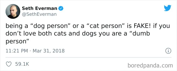 40 Of The Best "Dog People Vs. Cat People" Tweets