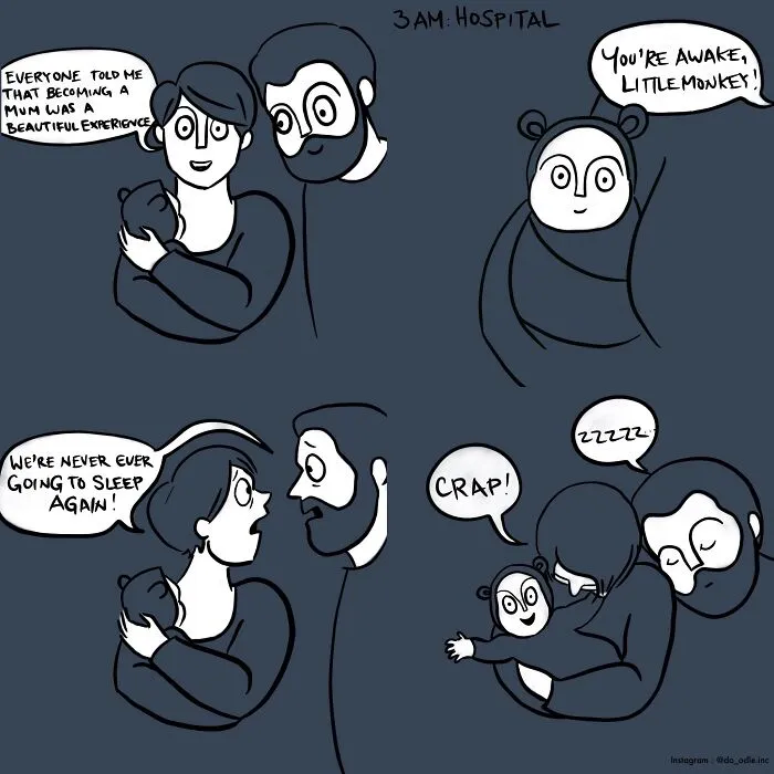 Our First Night As Parents