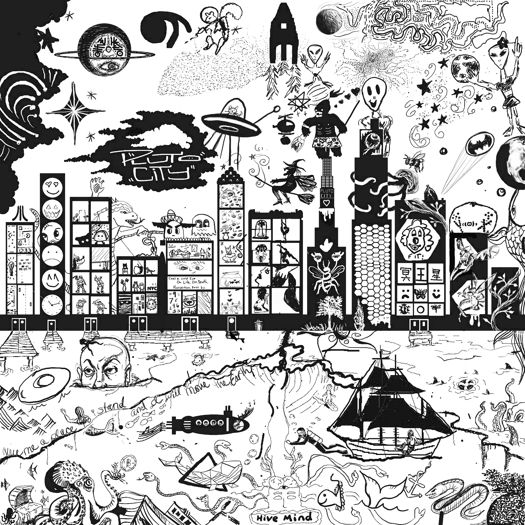 I'm An Artist Who Overcame Traumatic Brain Injury By Creating Collaborative Illustrations With The Public