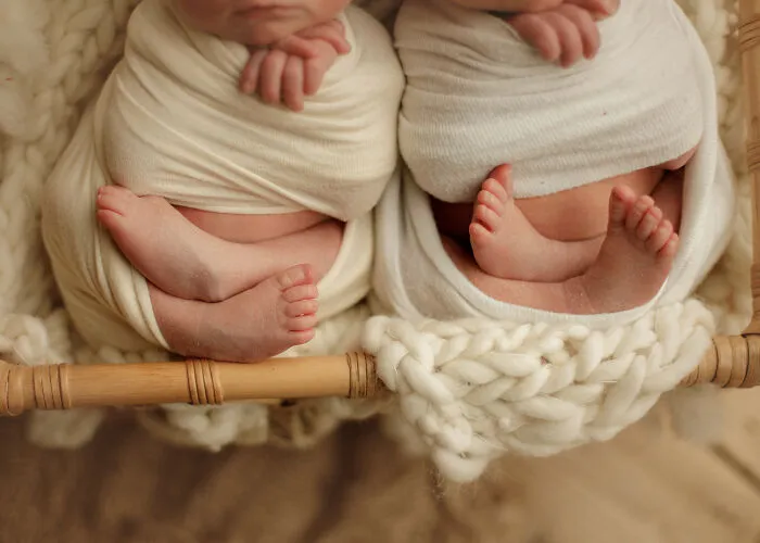 I Photographed Newborn Twins In Chicago