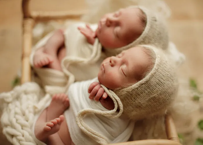 I Photographed Newborn Twins In Chicago