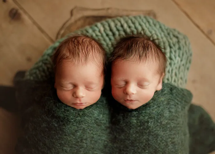 I Photographed Newborn Twins In Chicago