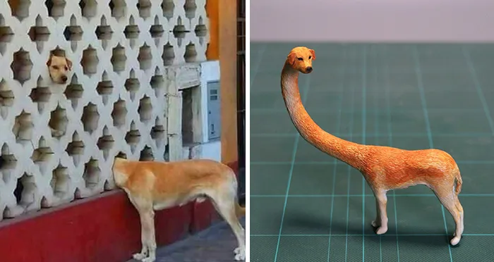 Este artista japonés transforma curiosos momentos de animales en esculturas, y el resultado es divertidísimo (30 fotos nuevas)