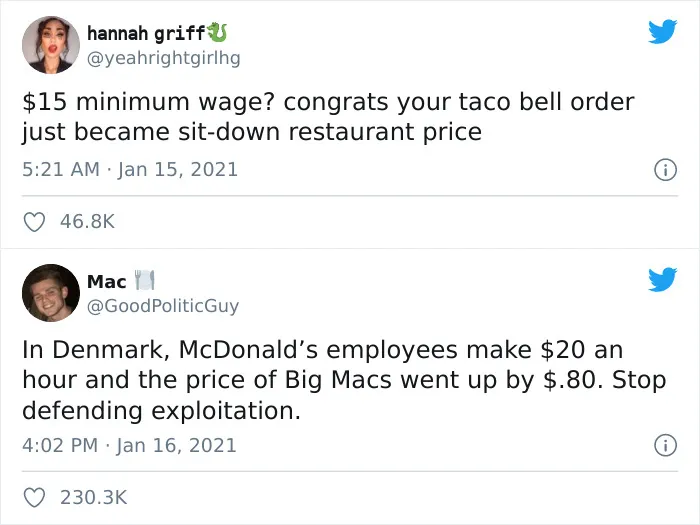 28 Brilliant Comebacks People Had To These Dumb Reasons Why Some People Don't Want The Minimum Wage Raised In The US