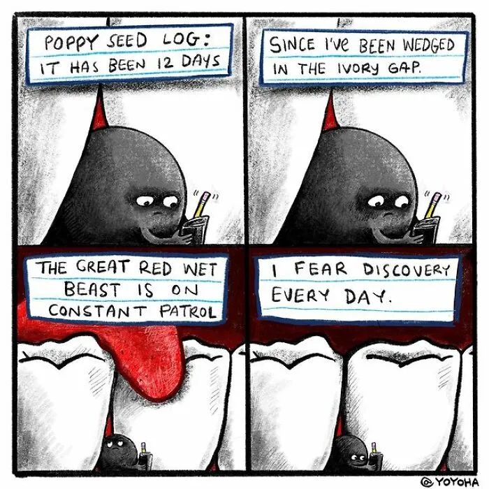 40 Satirical Comics About Everyday Incidents By Yoyoha