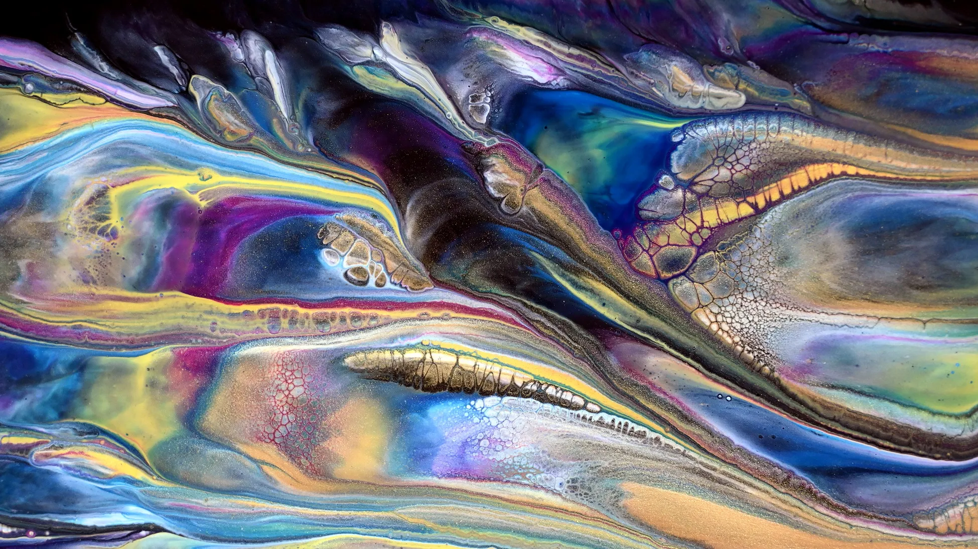 Double Dip ~ Acrylic Pouring For Beginners ~ Fluid Art Tutorial ~ Step By Step
