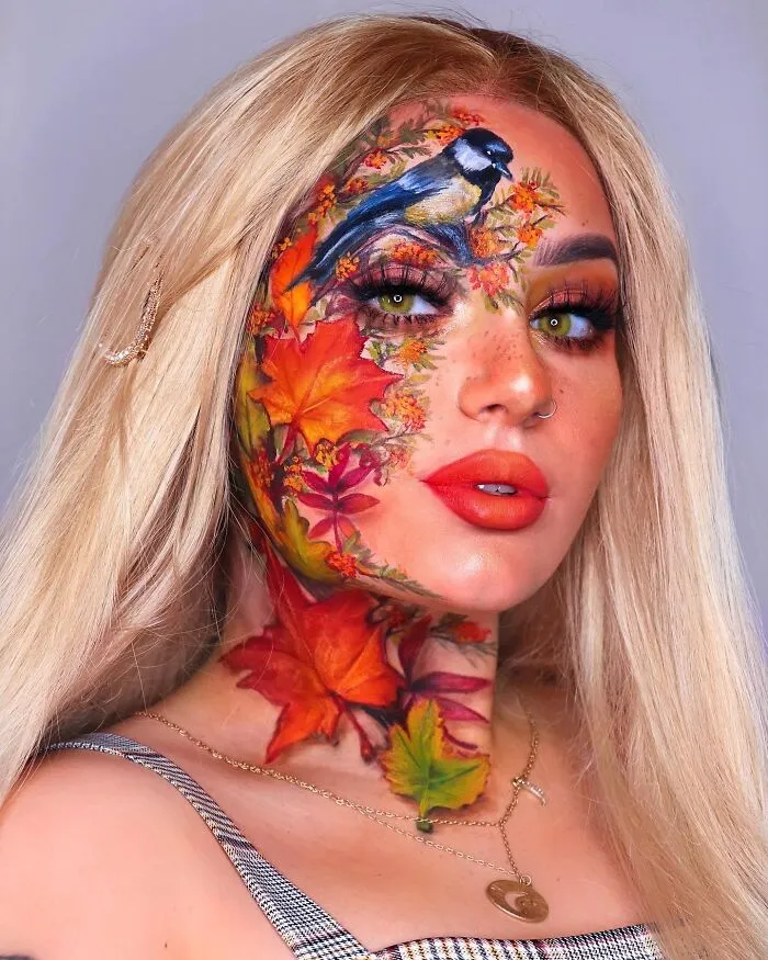 I Use Makeup To Create Art On My Face (107 Pics)