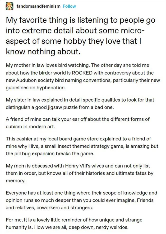 We Are All Nerds Together