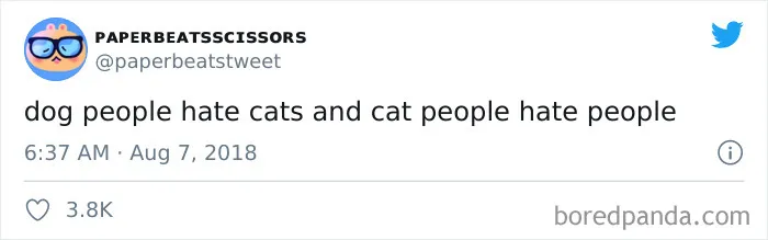 40 Of The Best "Dog People Vs. Cat People" Tweets