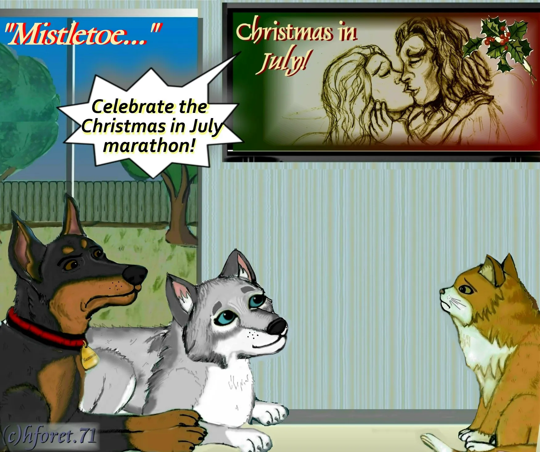 "Mistletoe..."