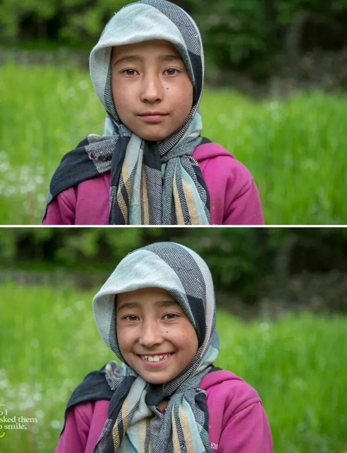 "Así que les pedí que sonrieran": 10 retratos de desconocidos que muestran el poder de la sonrisa (Nuevas fotos)