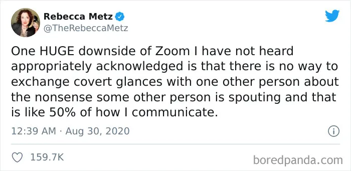 50 Funny Tweets From People Who Are So Done With Zoom Calls