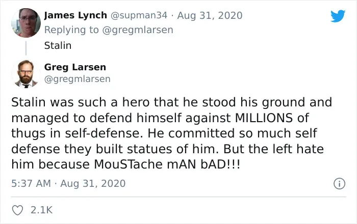 Comedian Pokes Fun At “Conservative Logic” By “Defending” 30 Of The Most Evil Villains