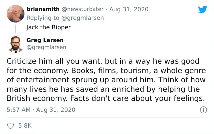 Comedian Pokes Fun At “Conservative Logic” By “Defending” 30 Of The Most Evil Villains