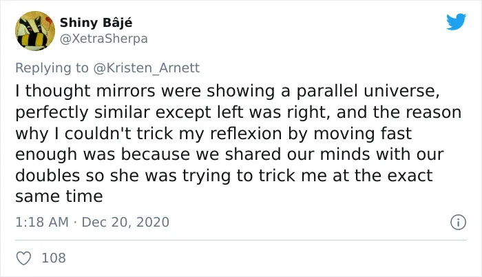 40 Of The Best Naive Beliefs That People Had In Their Childhood, According To This Twitter Thread