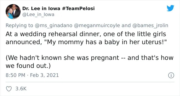 21 Of The Funniest Children's Reactions After Finding Out Where Babies Come From Shared On Twitter