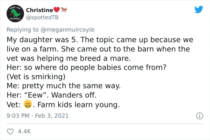 21 Of The Funniest Children's Reactions After Finding Out Where Babies Come From Shared On Twitter