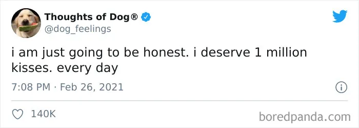 40 Of The Most Hilarious And Wholesome Dog Thoughts, As Shared By This Twitter Account (New Pics)
