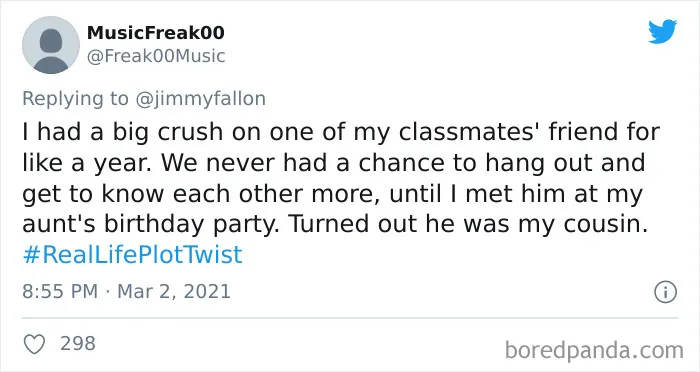 40 Of The Most Curious "Real Life Plot Twists", As Shared By People For Jimmy Fallon's Challenge