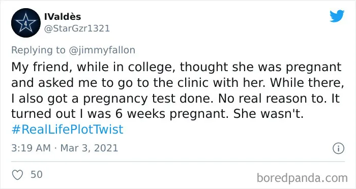 40 Of The Most Curious "Real Life Plot Twists", As Shared By People For Jimmy Fallon's Challenge
