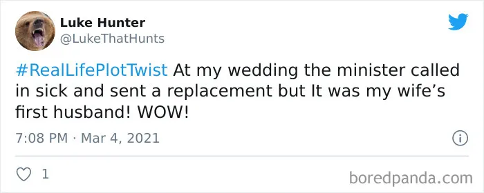40 Of The Most Curious "Real Life Plot Twists", As Shared By People For Jimmy Fallon's Challenge