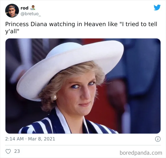 People Are Posting Memes And Jokes In Response To Meghan And Harry's Interview, And Here Are The 50 Best Ones