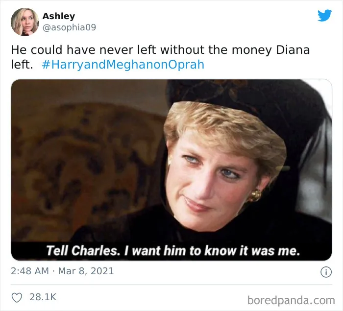 People Are Posting Memes And Jokes In Response To Meghan And Harry's Interview, And Here Are The 50 Best Ones