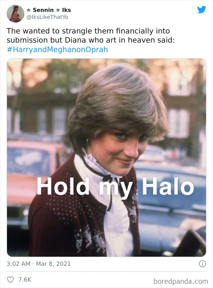 People Are Posting Memes And Jokes In Response To Meghan And Harry's Interview, And Here Are The 50 Best Ones