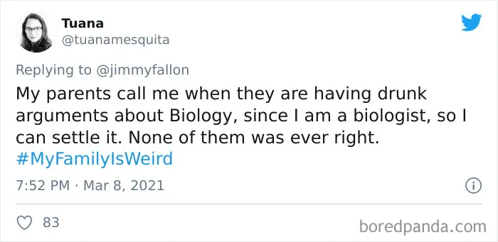 45 Of The Funniest “My Family Is Weird” Stories, As Shared By People For Jimmy Fallon’s Challenge