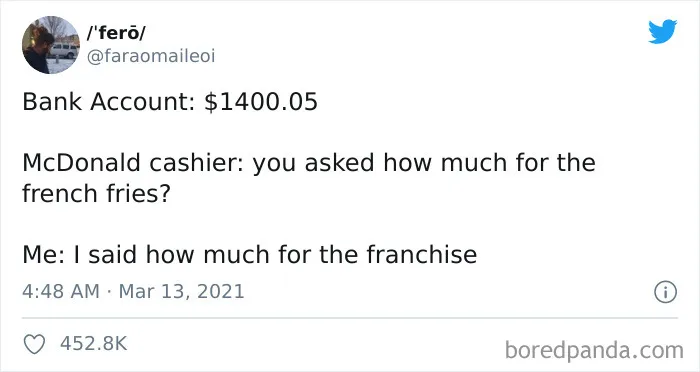 30 Of The Most Sarcastic And Funny Tweets That Show How People Are Gonna Spend All That Stimulus Check Money