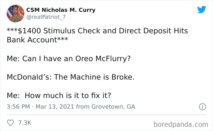 30 Of The Most Sarcastic And Funny Tweets That Show How People Are Gonna Spend All That Stimulus Check Money