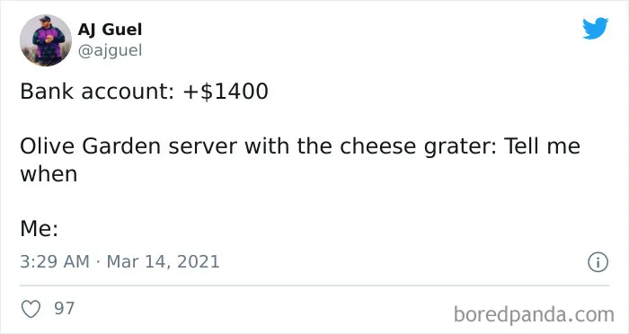 30 Of The Most Sarcastic And Funny Tweets That Show How People Are Gonna Spend All That Stimulus Check Money
