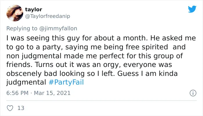 30 Hilariously Embarrassing Party Fail Stories That People Submitted For Jimmy Fallon’s Challenge