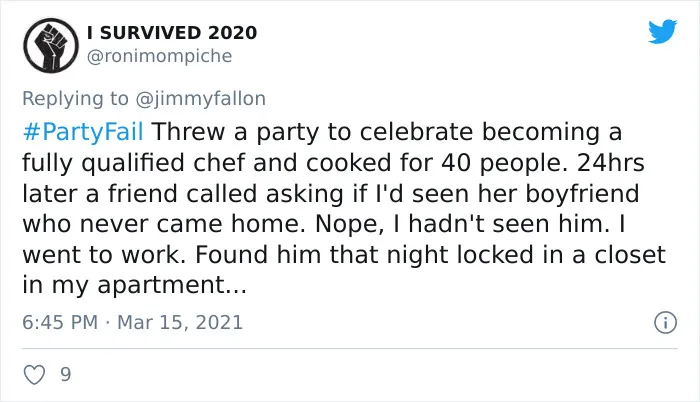 30 Hilariously Embarrassing Party Fail Stories That People Submitted For Jimmy Fallon’s Challenge