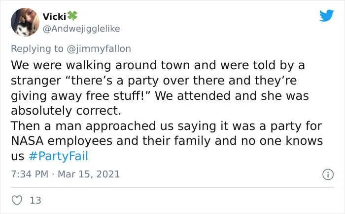 30 Hilariously Embarrassing Party Fail Stories That People Submitted For Jimmy Fallon’s Challenge