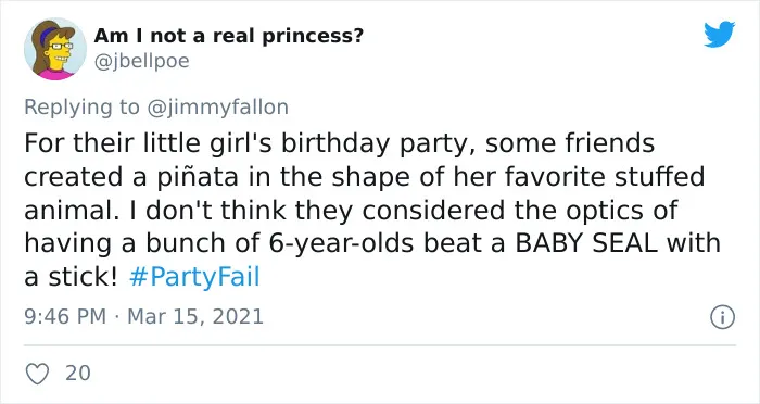 30 Hilariously Embarrassing Party Fail Stories That People Submitted For Jimmy Fallon’s Challenge