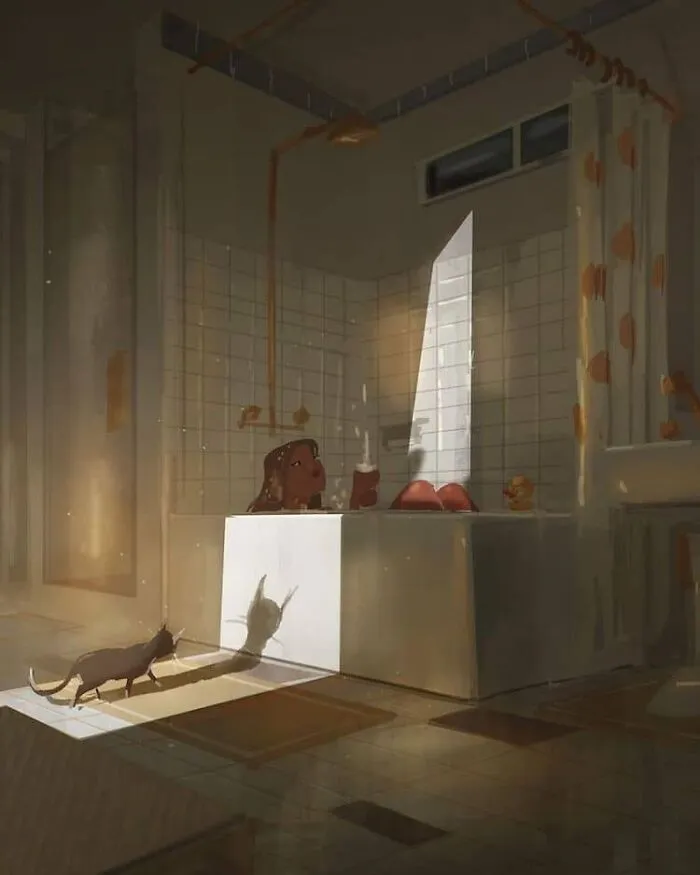 Husband Illustrates The Idyllic Moments Of Everyday Life With His Wife And Kids (30 New Pics)