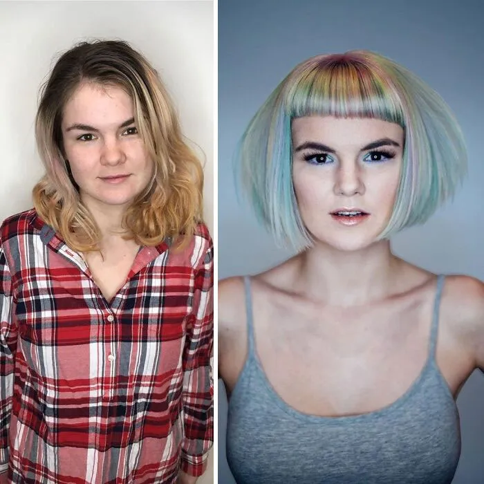 28 Women Who Chose An Unusual Color For Their Hair And Ended Up Looking Badass