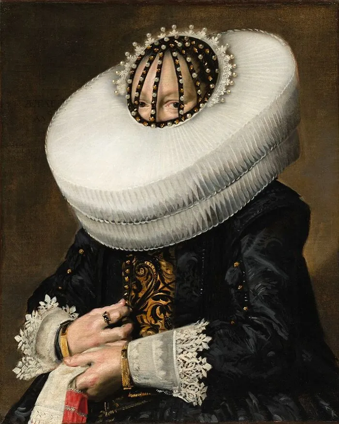 Artist Puts Masks On Classical Paintings, And Instagram Is Loving It (30 Pics)