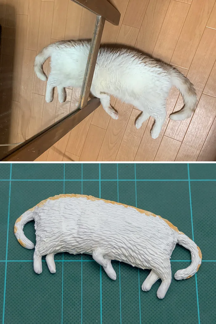Este artista japonés transforma curiosos momentos de animales en esculturas, y el resultado es divertidísimo (30 fotos nuevas)