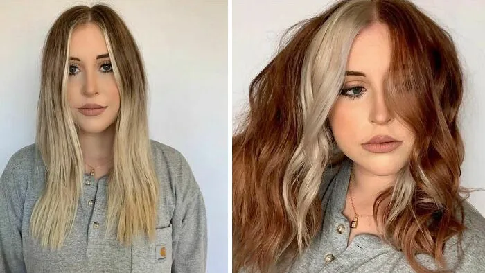 28 Mujeres que eligieron un color inusual para su pelo y acabaron con un aspecto genial