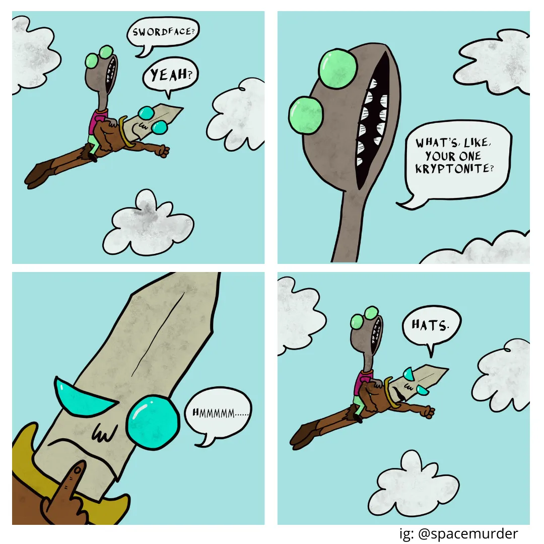 Enchanted Weapons Be Like