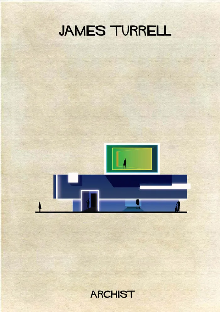 If 30 Iconic Artists Were Architects, As Imagined By Federico Babina