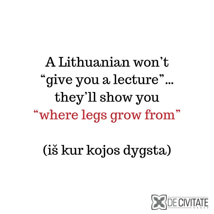 26 Lithuanian Expressions That Sound Absolutely Hilarious When Translated Into English