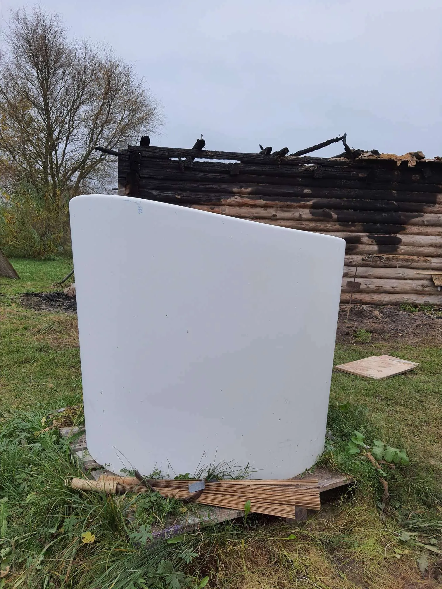 My Japanese Bath Survived A Fire In Latvia!