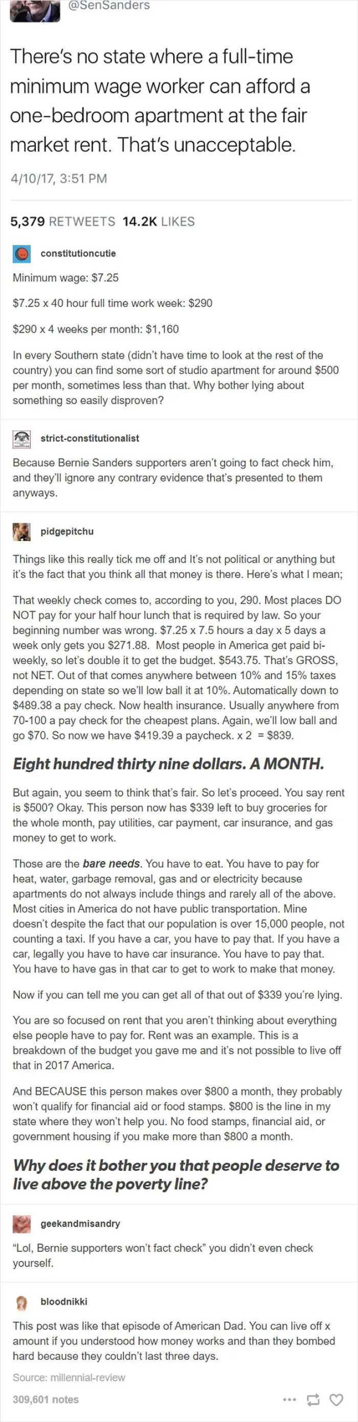 28 Brilliant Comebacks People Had To These Dumb Reasons Why Some People Don't Want The Minimum Wage Raised In The US
