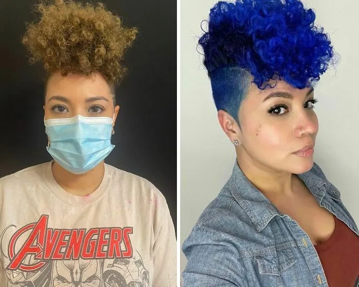 28 Women Who Chose An Unusual Color For Their Hair And Ended Up Looking Badass
