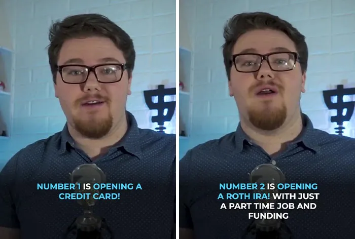 Young People Should Open Up A Credit Card, Open Up A Roth Ira, And Invest In Themselves